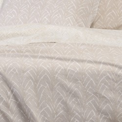 ΣΕΤ ΜΑΞΙΛΑΡΟΘΗΚΕΣ (Π) CORAL LIGHT GREY ULTRA LINE (50X70)