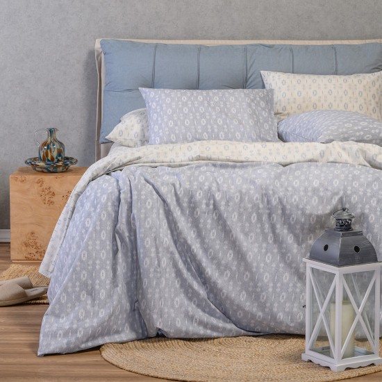 ΠΑΠΛΩΜΑΤΟΘΗΚΗ ΜΟΝΗ RIVER LIGHT GREY CASUAL LINE (165X245) ΠΑΠΛΩΜΑΤΟΘΗΚΗ ΜΟΝΗ RIVER LIGHT GREY CASUAL LINE (165X245)
