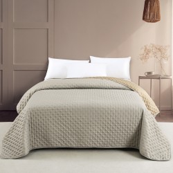 ΚΟΥΒΕΡΛΙ KING SIZE RENZO GREY/BEIGE (260Χ240) ΚΟΥΒΕΡΛΙ KING SIZE RENZO GREY/BEIGE (260Χ240)