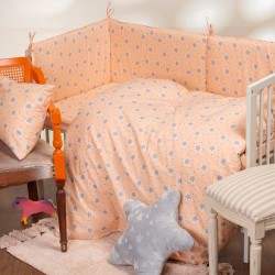 ΠΑΝΑ ΑΓΚΑΛΙΑΣ MINI STARS ROSE BABY LINE 85x85cm