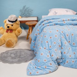 ΚΟΥΒΕΡΤΟΠΑΠΛΩΜΑ ΜΟΝΟ MINI STARS BOY  160x220εκ.