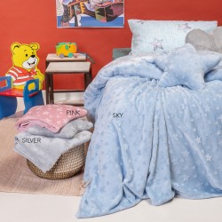 ΚΟΥΒΕΡΤΑ MONH STARITO SILVER 160 x220 ΚΟΥΒΕΡΤΑ MONH STARITO SILVER 160 x220