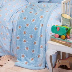 ΚΟΥΒΕΡΤΑ ΑΓΚΑΛΙΑΣ MINI STARS SKY BABY LINE 80 x 105 ΚΟΥΒΕΡΤΑ ΑΓΚΑΛΙΑΣ MINI STARS SKY BABY LINE 80 x 105