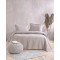 Rythmos Allure Μπεζ - Σετ Κουβερλι King Size (240X250)