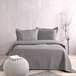 Rythmos Allure Γκρι - Σετ Κουβερλι Υπερδιπλο (220Χ240) Rythmos Allure Γκρι - Σετ Κουβερλι Υπερδιπλο (220Χ240)