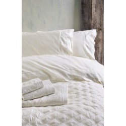 Νυφικά Σεντόνια Anika Ecru 230x260cm Rythmos Υπέρδιπλο Με Δαντέλα Νυφικά Σεντόνια Anika Ecru 230x260cm Rythmos Υπέρδιπλο Με Δαντέλα