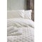 Νυφικά Σεντόνια Anika Ecru  230x260cm  Rythmos Υπέρδιπλο Με Δαντέλα