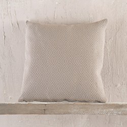 Rythmos Elysse - Μαξιλαροθήκη  40X40 Μπεζ-Γκρι