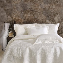 Rythmos Krispa  - Σετ Κουβερλι Λευκο Σετ 7 Τεμαχια (1 235X250, 2 240X260, 4 50X70)