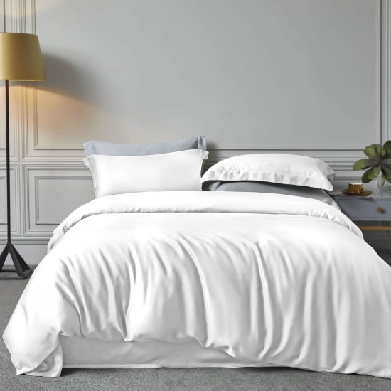 Rythmos Bamboo - Λευκο Σετ Σεντονια King Size (275X290)