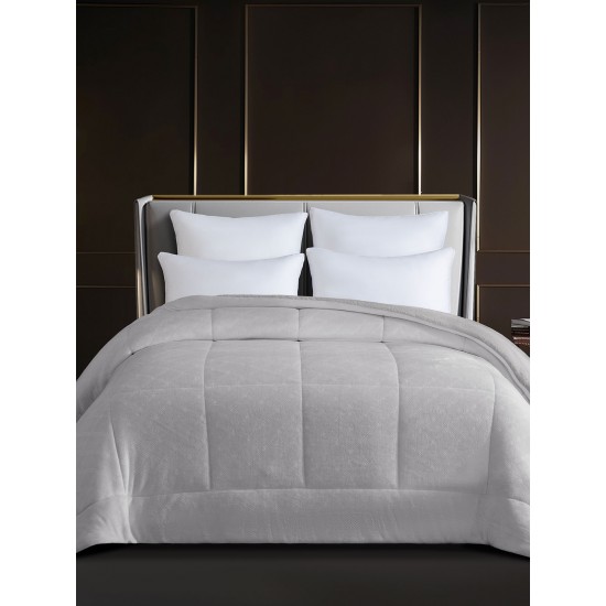 Κουβερτοπάπλωμα Dalia Light Grey Υπέρδιπλο (220x240)