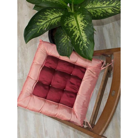 Μαξιλάρι Καρέκλας Φουσκωτό Pink 40x40 Μαξιλάρι Καρέκλας Φουσκωτό Pink 40x40