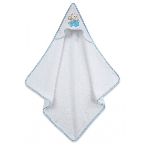 Κάπα κεντητή Bear 04 Blue 75x75 Κάπα κεντητή Bear 04 Blue 75x75