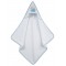 Κάπα κεντητή Bear 04 Blue 75x75