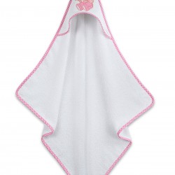 Κάπα κεντητή Bear 04 Rose 75x75 Κάπα κεντητή Bear 04 Rose 75x75