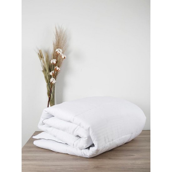 Πάπλωμα Μicro White Μονό (160x220) Πάπλωμα Μicro White Μονό (160x220)