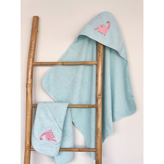 Fluffy Κεντητή Κάπα Light Blue 75x75 Fluffy Κεντητή Κάπα Light Blue 75x75
