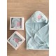 Fluffy Κεντητή Κάπα Light Blue 75x75 Fluffy Κεντητή Κάπα Light Blue 75x75
