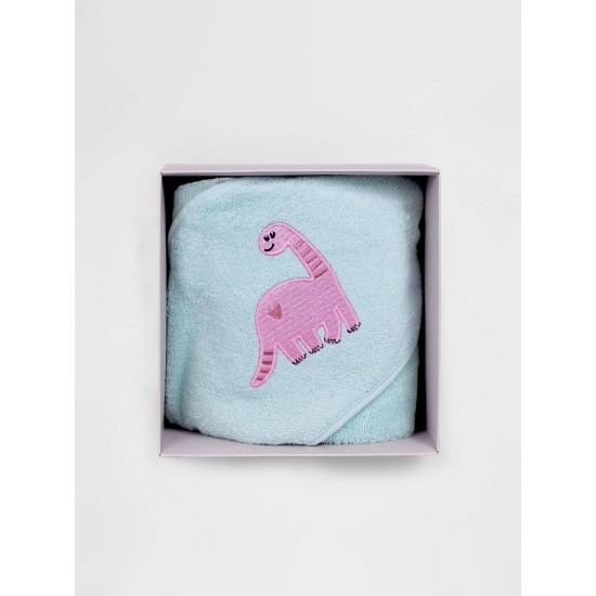 Fluffy Κεντητή Κάπα Light Blue 75x75 Fluffy Κεντητή Κάπα Light Blue 75x75