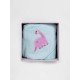 Fluffy Κεντητή Κάπα Light Blue 75x75 Fluffy Κεντητή Κάπα Light Blue 75x75