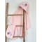 Fluffy Κεντητή Κάπα Pink 75x75