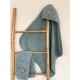 Fluffy Κεντητή Κάπα Blue 75x75 Fluffy Κεντητή Κάπα Blue 75x75