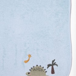 Fluffy Κεντητό Πόντσο Mint one size