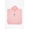 Fluffy Κεντητό Πόντσο Pink one size
