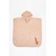 Fluffy Κεντητό Πόντσο Beige one size Fluffy Κεντητό Πόντσο Beige one size