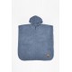 Fluffy Κεντητό Πόντσο Blue one size Fluffy Κεντητό Πόντσο Blue one size