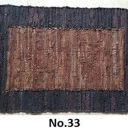 Πατάκι Δερμάτινο με Σχέδιο ΝΟ-33 Άκαυστο 65x135 Πατάκι Δερμάτινο με Σχέδιο ΝΟ-33 Άκαυστο 65x135