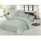 Σεντόνι ΚΟΜΒΟΣ Cotton Line NEW Printed Montana Olive Διπλό με λάστιχο 150x200+22
