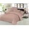 Σεντόνι ΚΟΜΒΟΣ Cotton Line NEW Printed Little Rose Beige Διπλό με λάστιχο 150x200+22