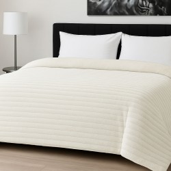 Κουβερτοπάπλωμα Le Blanc Flannel Comfort Σούπερ Υπέρδιπλο 260Χ240 700gsm RIB Ivory Κουβερτοπάπλωμα Le Blanc Flannel Comfort Σούπερ Υπέρδιπλο 260Χ240 700gsm RIB Ivory