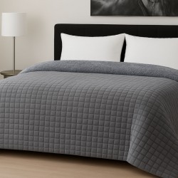 Κουβερτοπάπλωμα Le Blanc Flannel Comfort Σούπερ Υπέρδιπλο 260Χ240 700gsm RIB CUT Light Grey Κουβερτοπάπλωμα Le Blanc Flannel Comfort Σούπερ Υπέρδιπλο 260Χ240 700gsm RIB CUT Light Grey