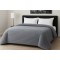 Κουβερτοπάπλωμα Le Blanc Flannel Comfort Σούπερ Υπέρδιπλο 260Χ240 700gsm RIB Light Grey