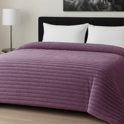 Κουβερτοπάπλωμα Le Blanc Flannel Comfort Σούπερ Υπέρδιπλο 260Χ240 700gsm RIB Lilac Κουβερτοπάπλωμα Le Blanc Flannel Comfort Σούπερ Υπέρδιπλο 260Χ240 700gsm RIB Lilac