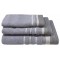 Πετσέτα ΚΟΜΒΟΣ Satin Stripe Πεννιέ 450γρ/m2 100% Cotton Χειρός Levanda 30x50