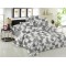 Σετ Κουβερλί Le Blanc Premium Cotton 100% Leaves Grey Μονό 160x240