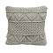 Μαξιλάρι Διακοσμητικό Macrame ΚΟΜΒΟΣ 100% Βαμβάκι Natural 40x40