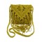 Τσάντα Macrame ΚΟΜΒΟΣ 100% Βαμβάκι Yellow 25x20