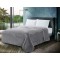 Κουβέρτα Βελουτέ 600gr Μονή 160x220 Frost Grey