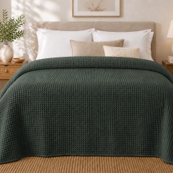Κουβέρτα Πικέ Le Blanc Sanforized New Cotton Rich Μονή 170x250 Grey Κουβέρτα Πικέ Le Blanc Sanforized New Cotton Rich Μονή 170x250 Grey