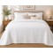 Κουβέρτα Πικέ Le Blanc Sanforized New Cotton Rich Υπέρδιπλη 230x250 White