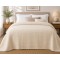 Κουβέρτα Πικέ Le Blanc Sanforized New Cotton Rich Υπέρδιπλη 230x250 Sand