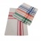 Σετ Ποτηρόπανα 4τεμ.ΚΟΜΒΟΣ Πικέ 100% Cotton 45x65 Lines                       Διάφορα Χρώματα