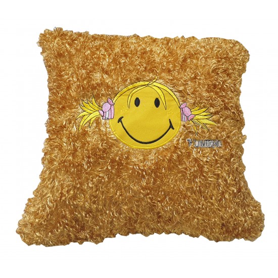 Μαξιλάρι Διακοσμητικό ΚΟΜΒΟΣ 100% Polyester 45x45 Smiley Face Yellow Μαξιλάρι Διακοσμητικό ΚΟΜΒΟΣ 100% Polyester 45x45 Smiley Face Yellow