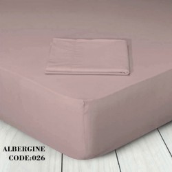 Μεμονωμένο Σεντόνι Υπέρδιπλο 160 x 200+25 Marwa 026 Albergine Μεμονωμένο Σεντόνι Υπέρδιπλο 160 x 200+25 Marwa 026 Albergine