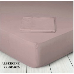 Μεμονωμένο Σεντόνι Υπέρδιπλο 160 x 200+25 Marwa 026 Albergine Μεμονωμένο Σεντόνι Υπέρδιπλο 160 x 200+25 Marwa 026 Albergine