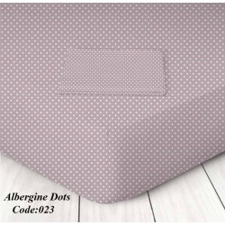 Μεμονωμένο Σεντόνι Υπέρδιπλο 160 x 200+25 Marwa Πουα Albergine 023 Μεμονωμένο Σεντόνι Υπέρδιπλο 160 x 200+25 Marwa Πουα Albergine 023